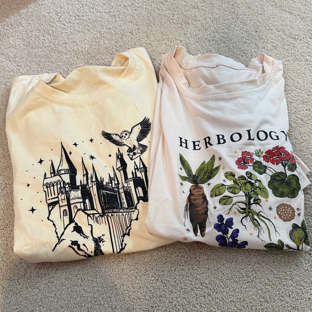 Harry Potter Graphic Short Sleeve Tees